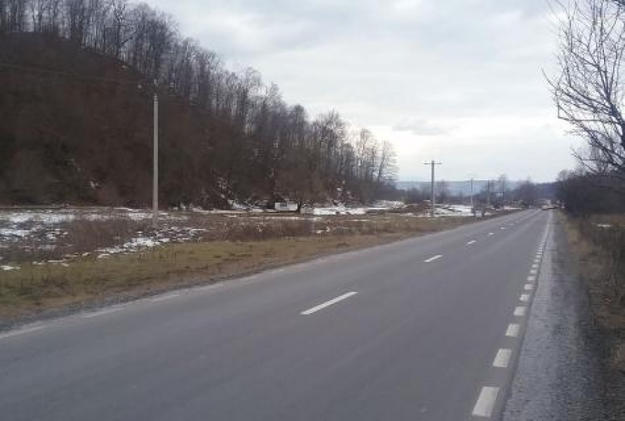 Terrain out of town Rasnov, Brasov